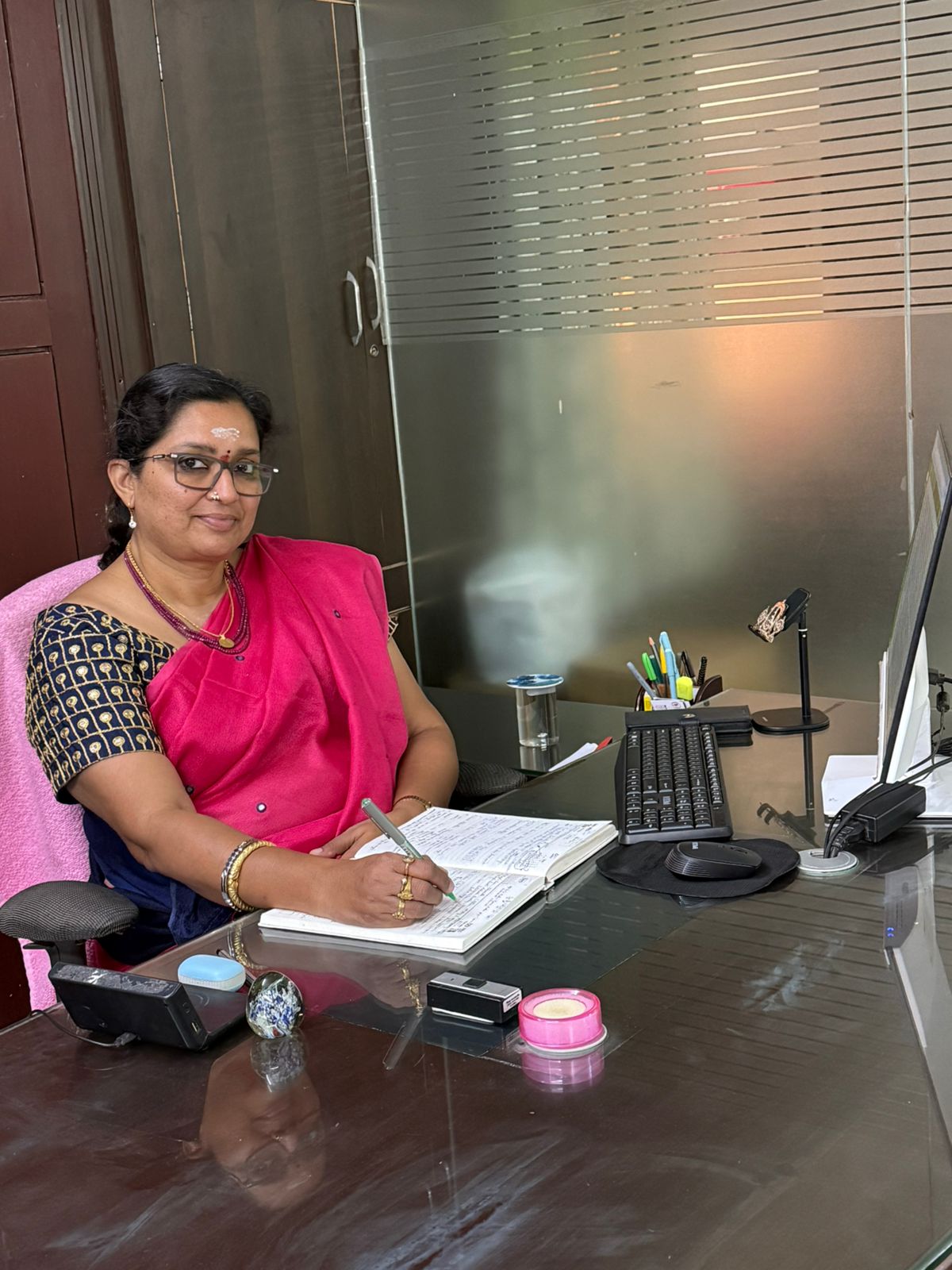 Ms Indira Priyadarshini Principal Omega Degree College